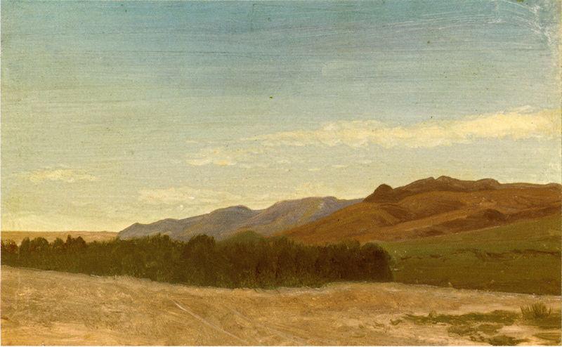 Albert Bierstadt The_Plains_Near_Fort_Laramie